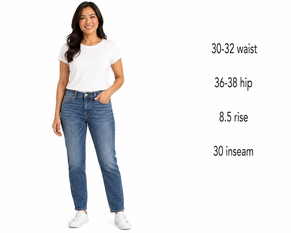 Kut from the Kloth Catherine Boyfriend Mid Rise Medium Blue Distressed Jeans 6